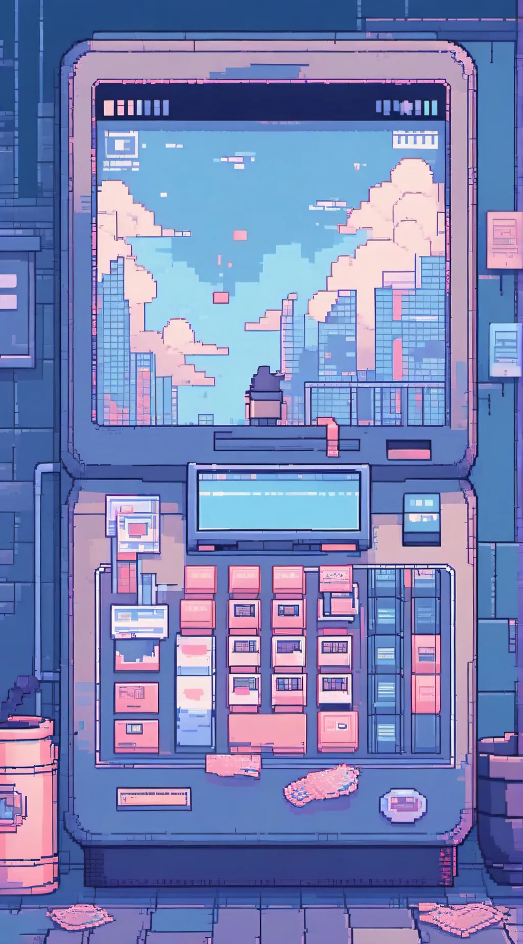 ai character: Insert cash, or se background