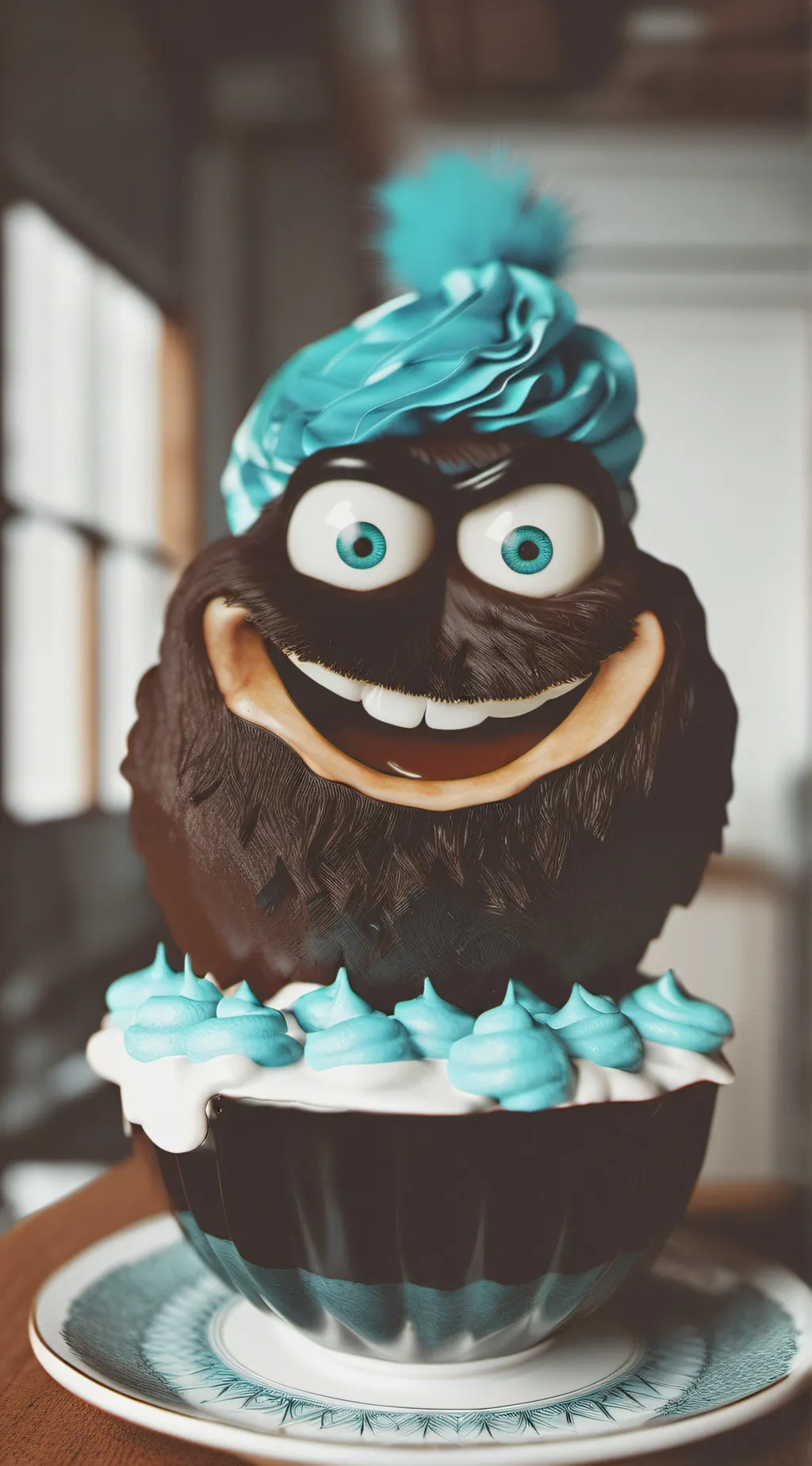 ai character: 💩 shit background