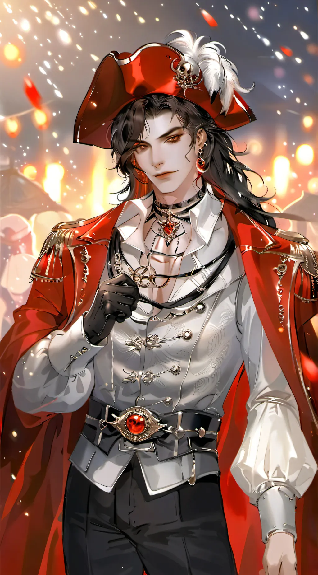 ai character: ~Captain crew~ background