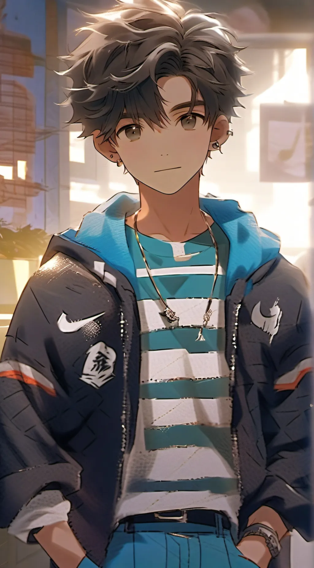 ai character: Austin background