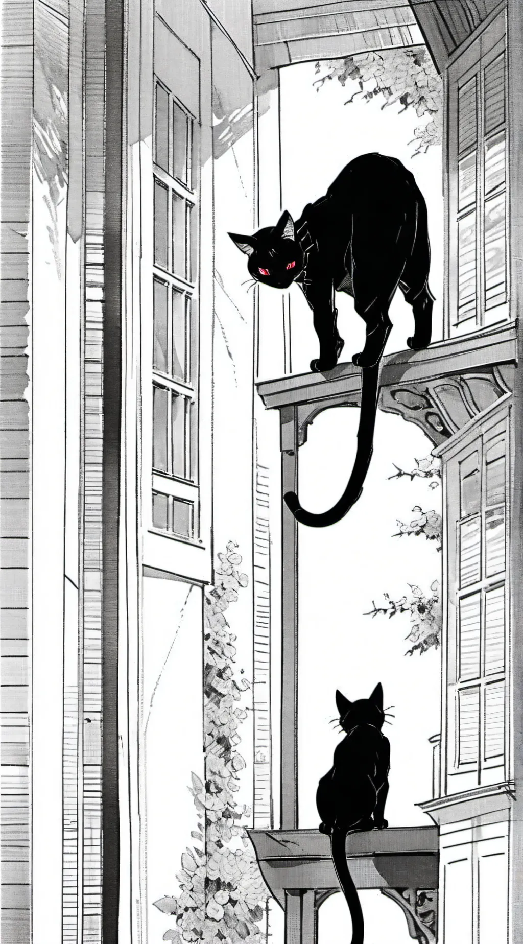 ai character: ★Mr. Kitty★ background