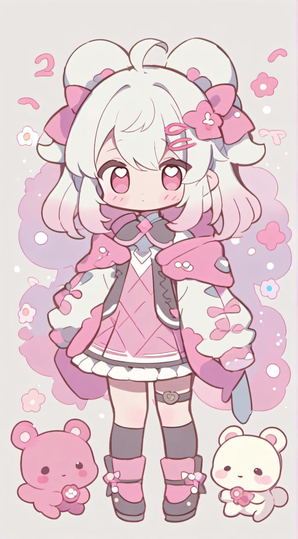 ai character: catnap and dogday  background