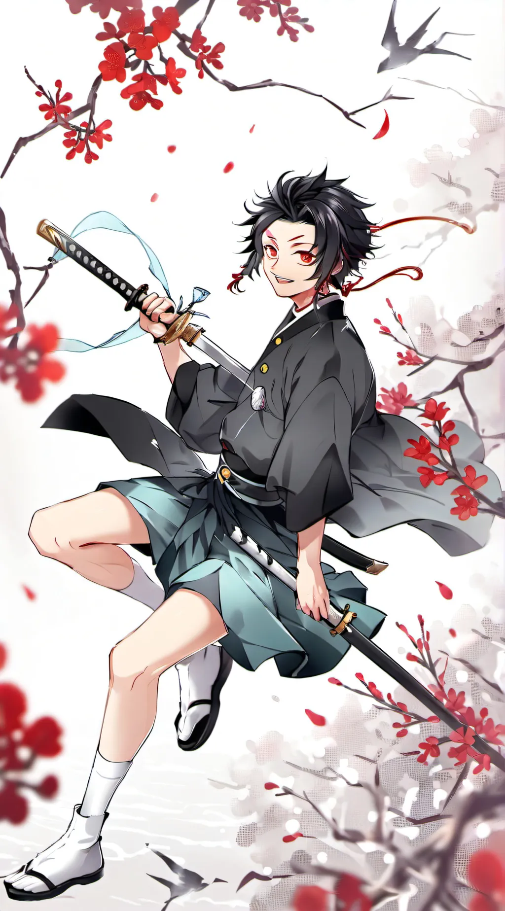 ai character: sanemi andmuichiro background