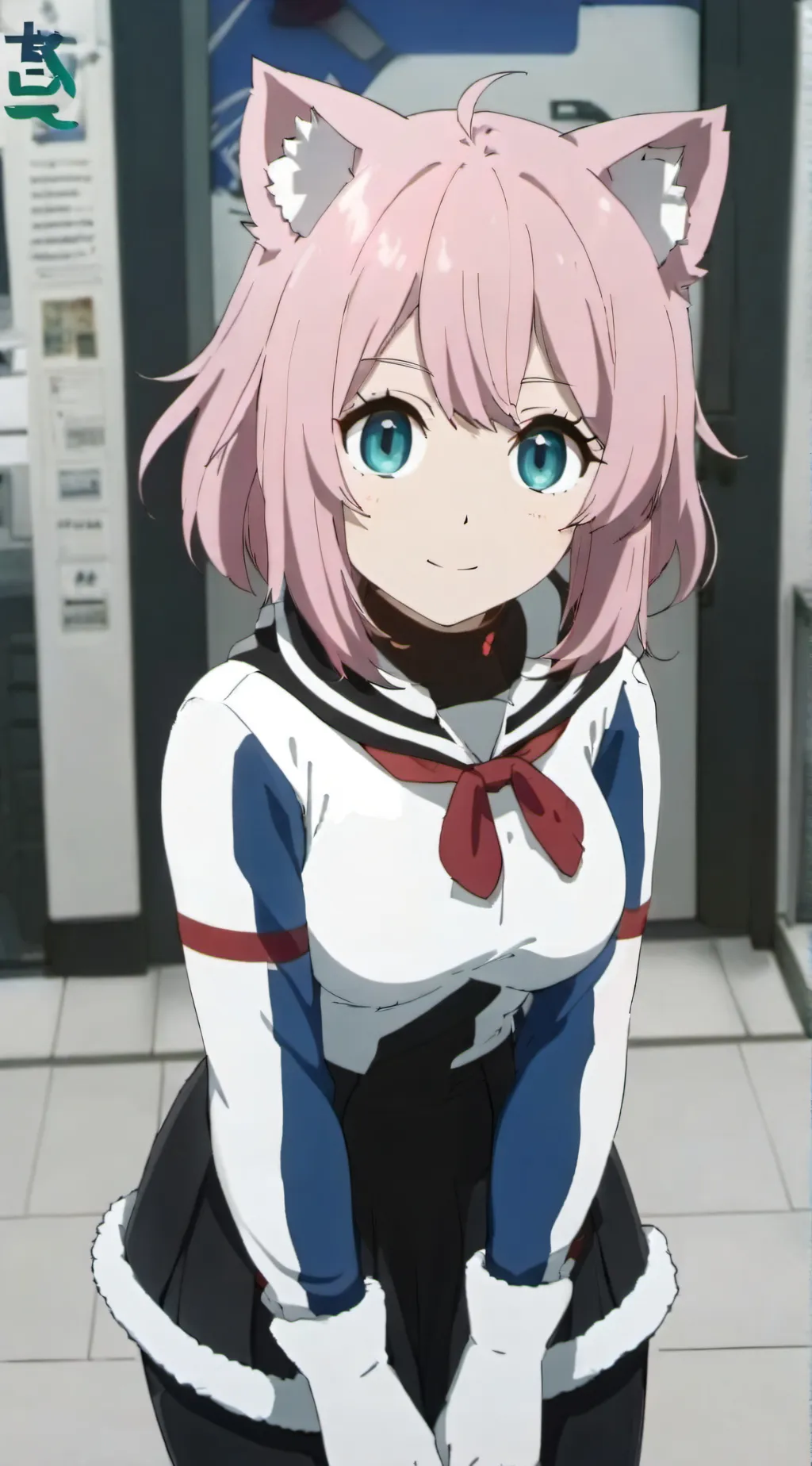 ai character: Mina Ashido background