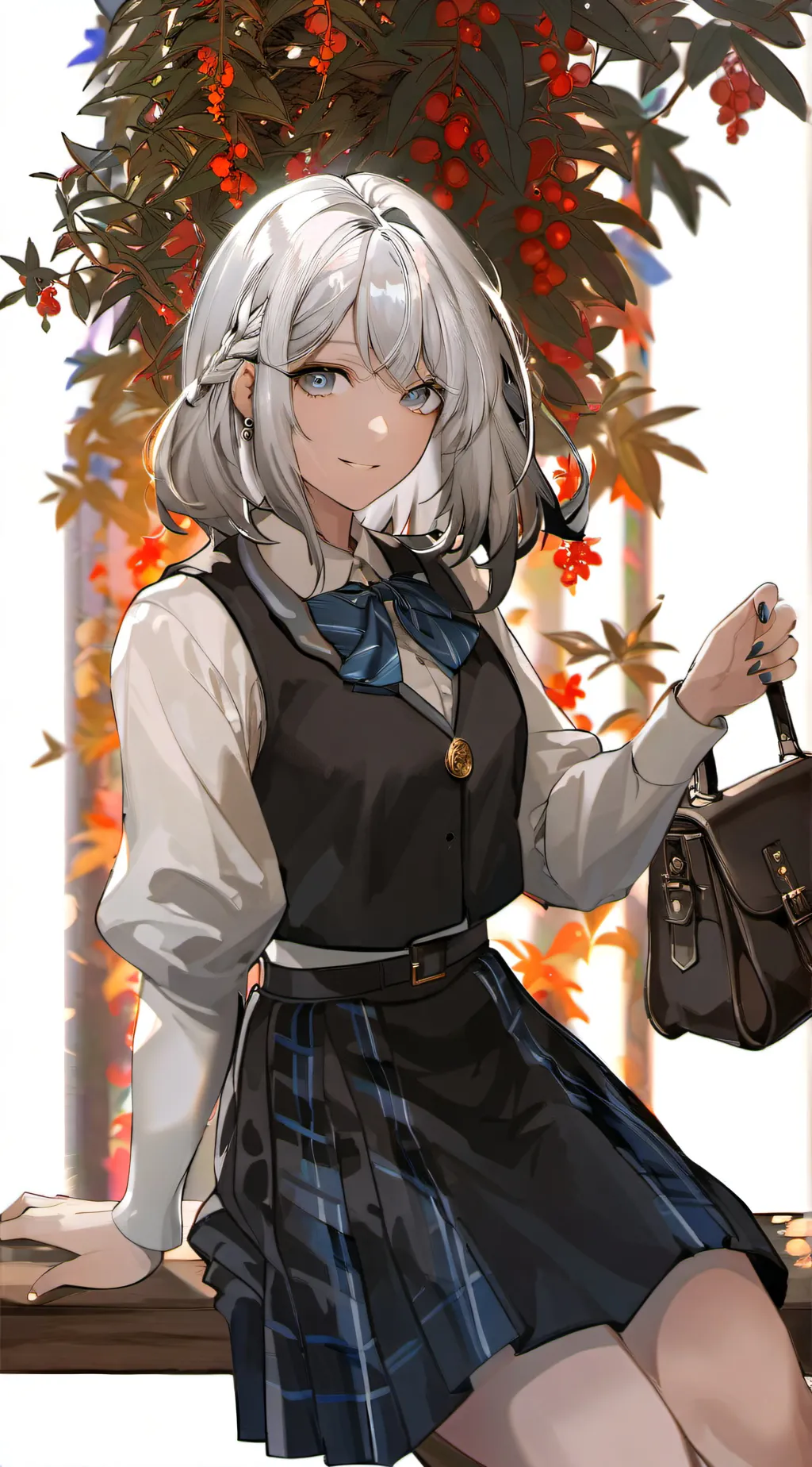 ai character: Akari background