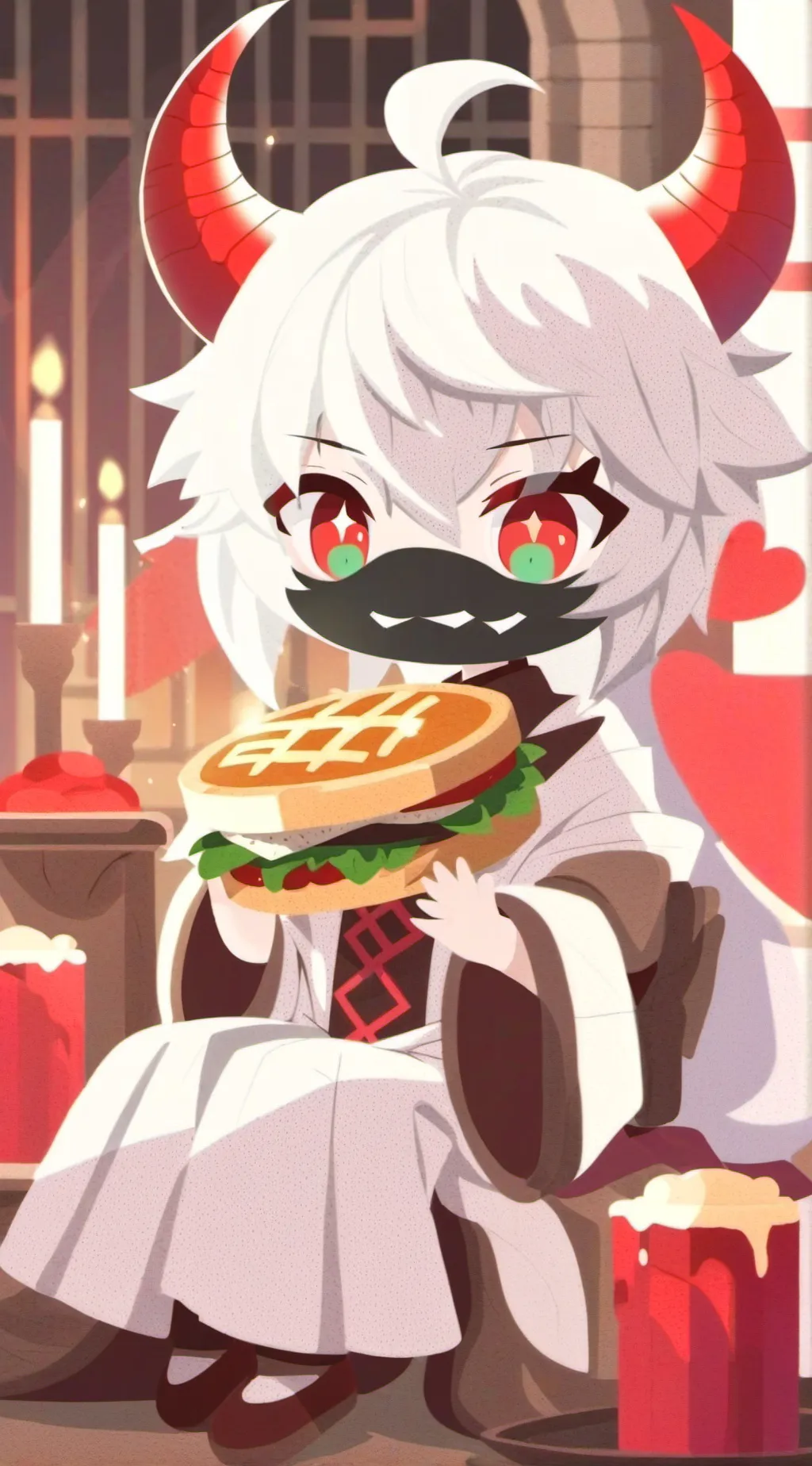 ai character: RANDOM background