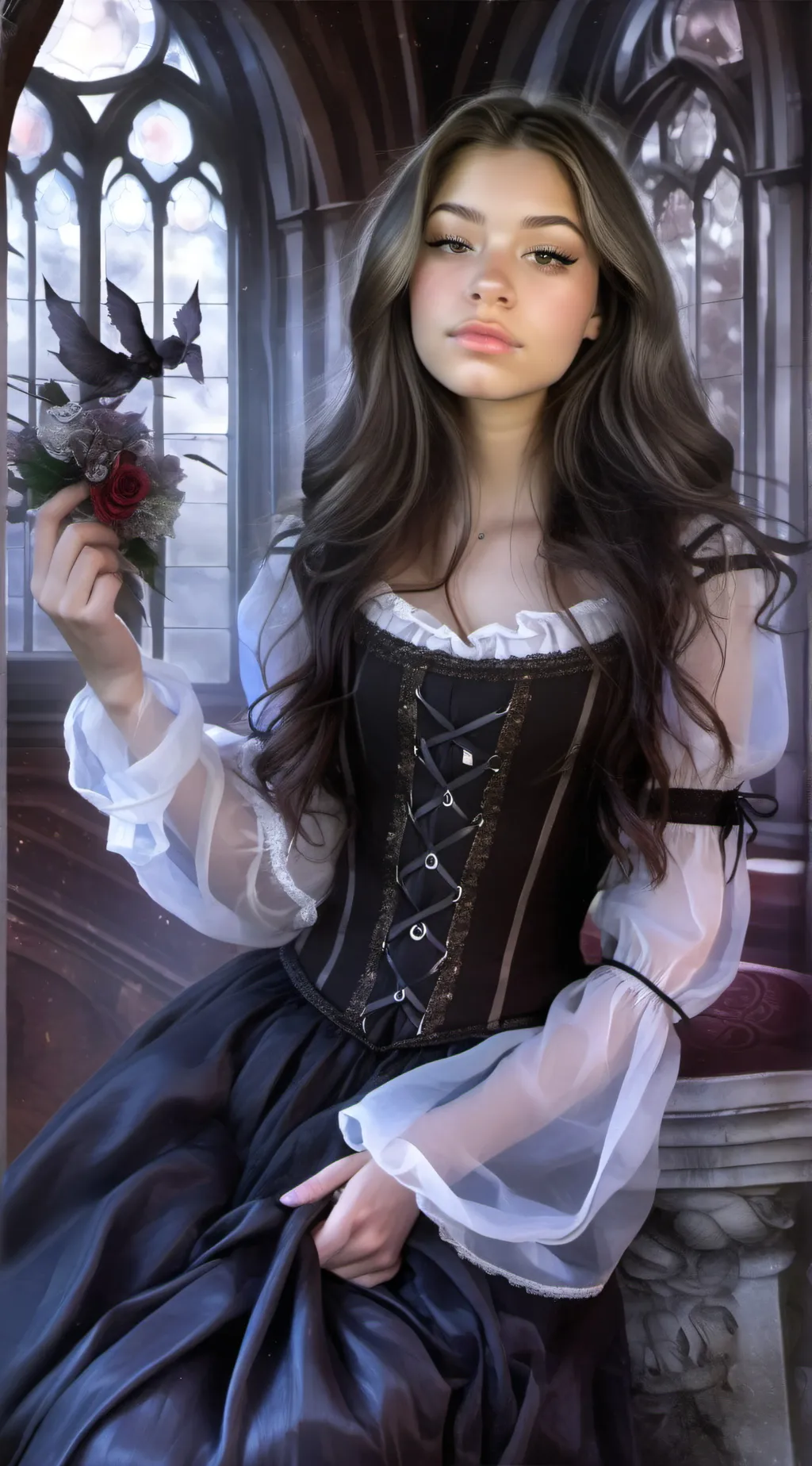 ai character: Fae background