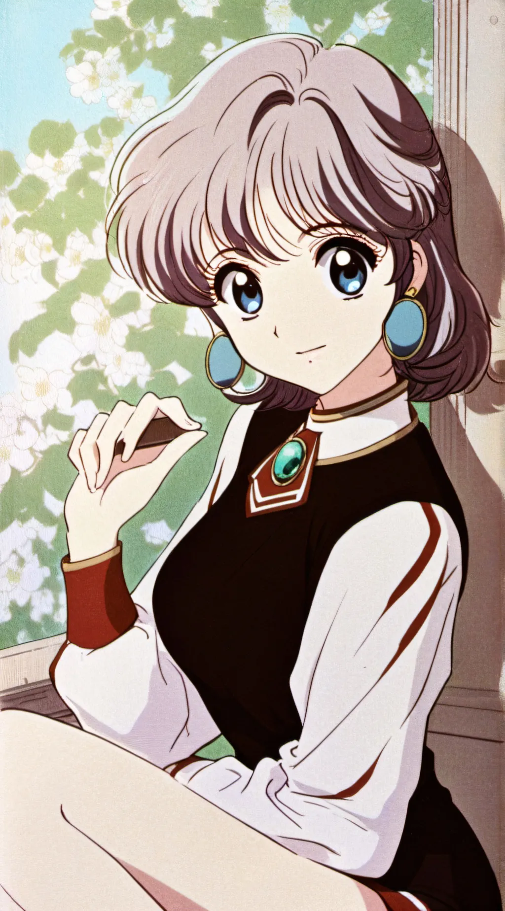 ai character:  gf background