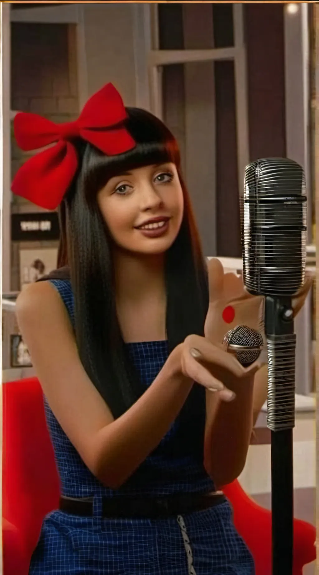 ai character: the voice mel background