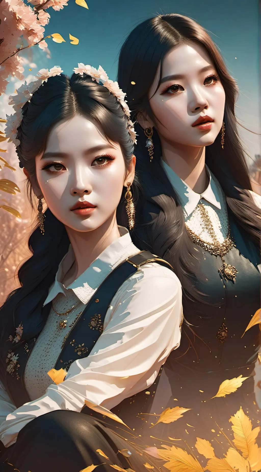 ai character: Rose background