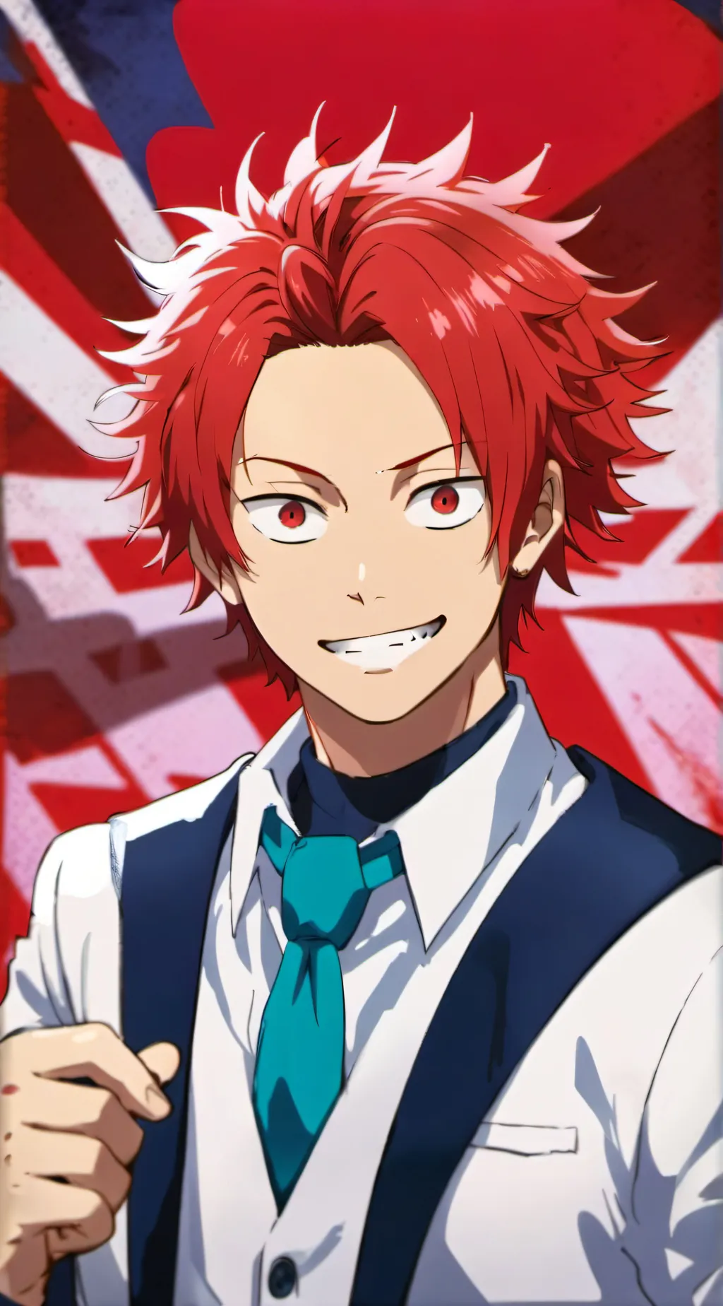 ai character: Eijiro Kirishima background