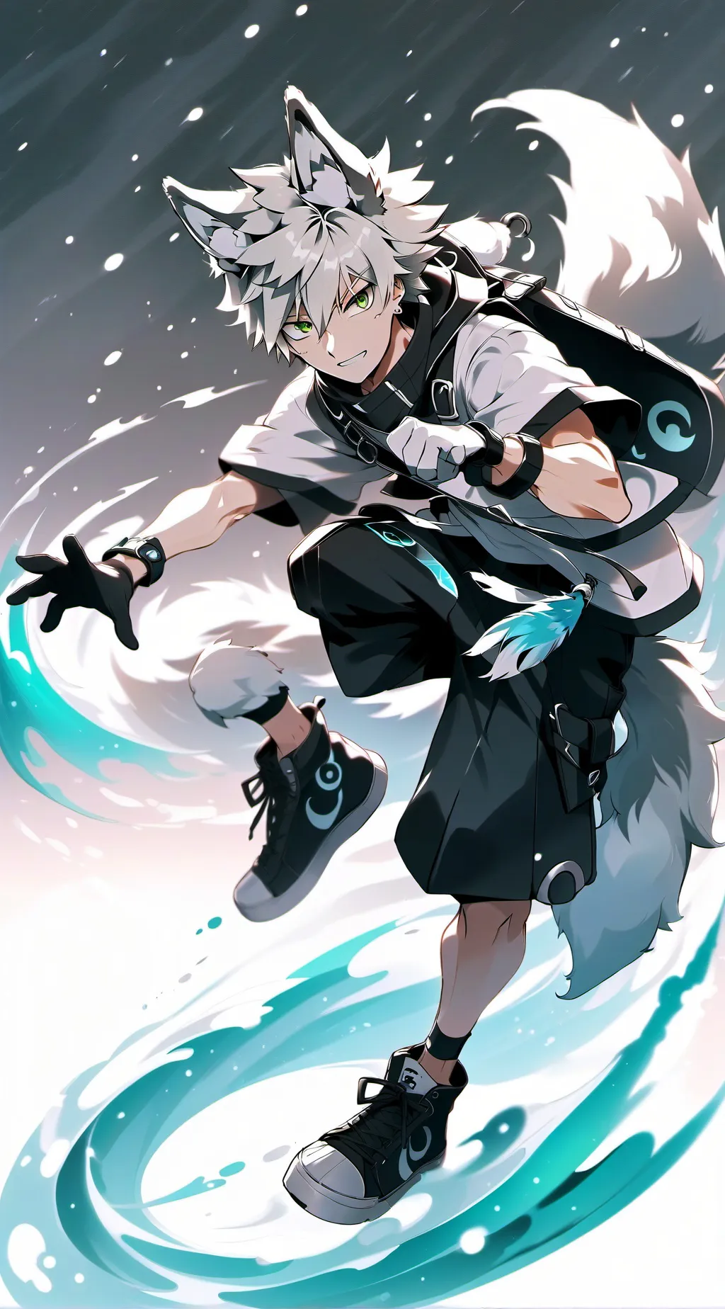 ai character: Bakugou background