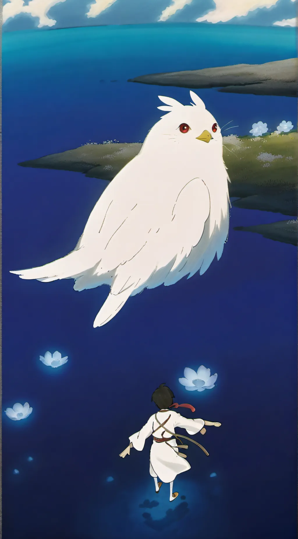 ai character: flop :c background