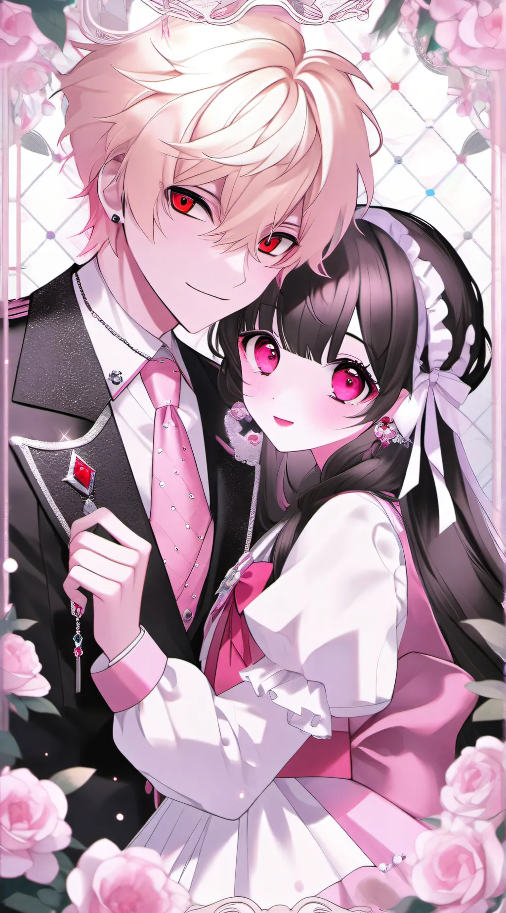 ai character: Fiona★and Luke background