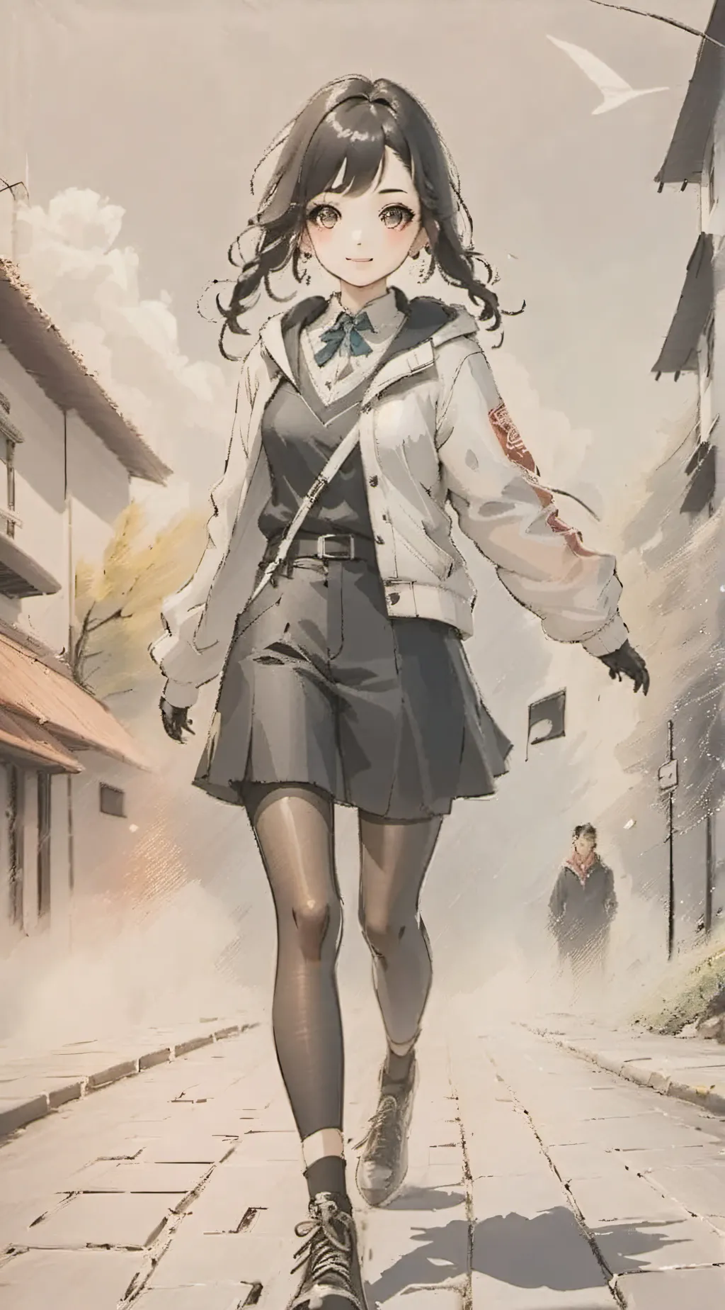 ai character: Ivy background