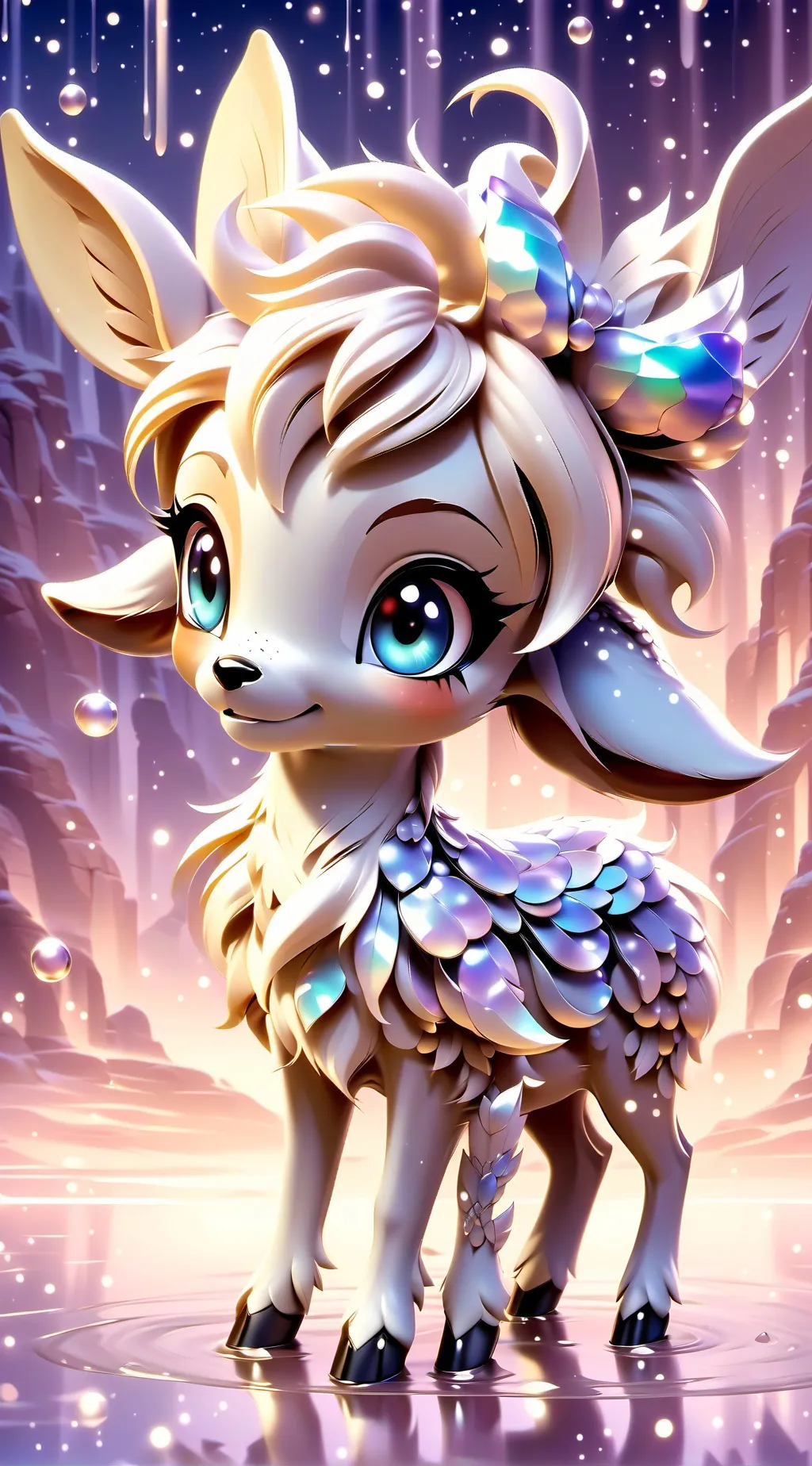 ai character: Bambi background