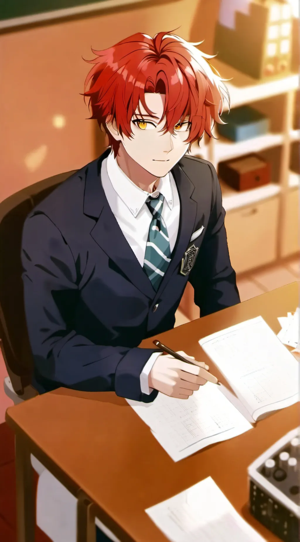 ai character: Max Russel background