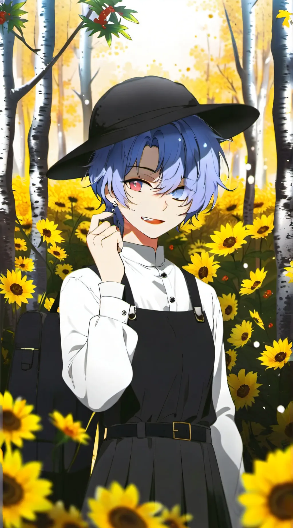 ai character: usa/ame background