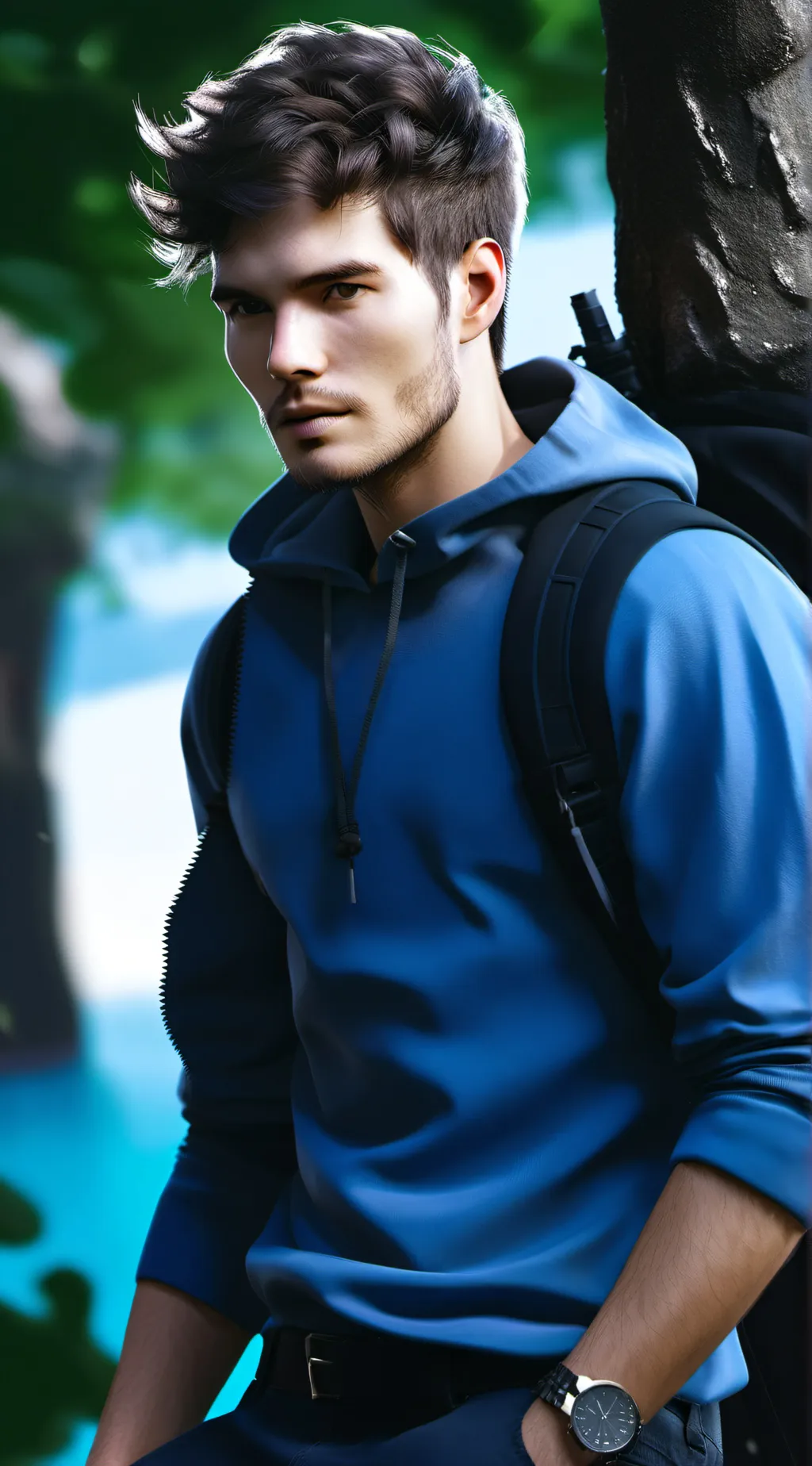 ai character: James  background