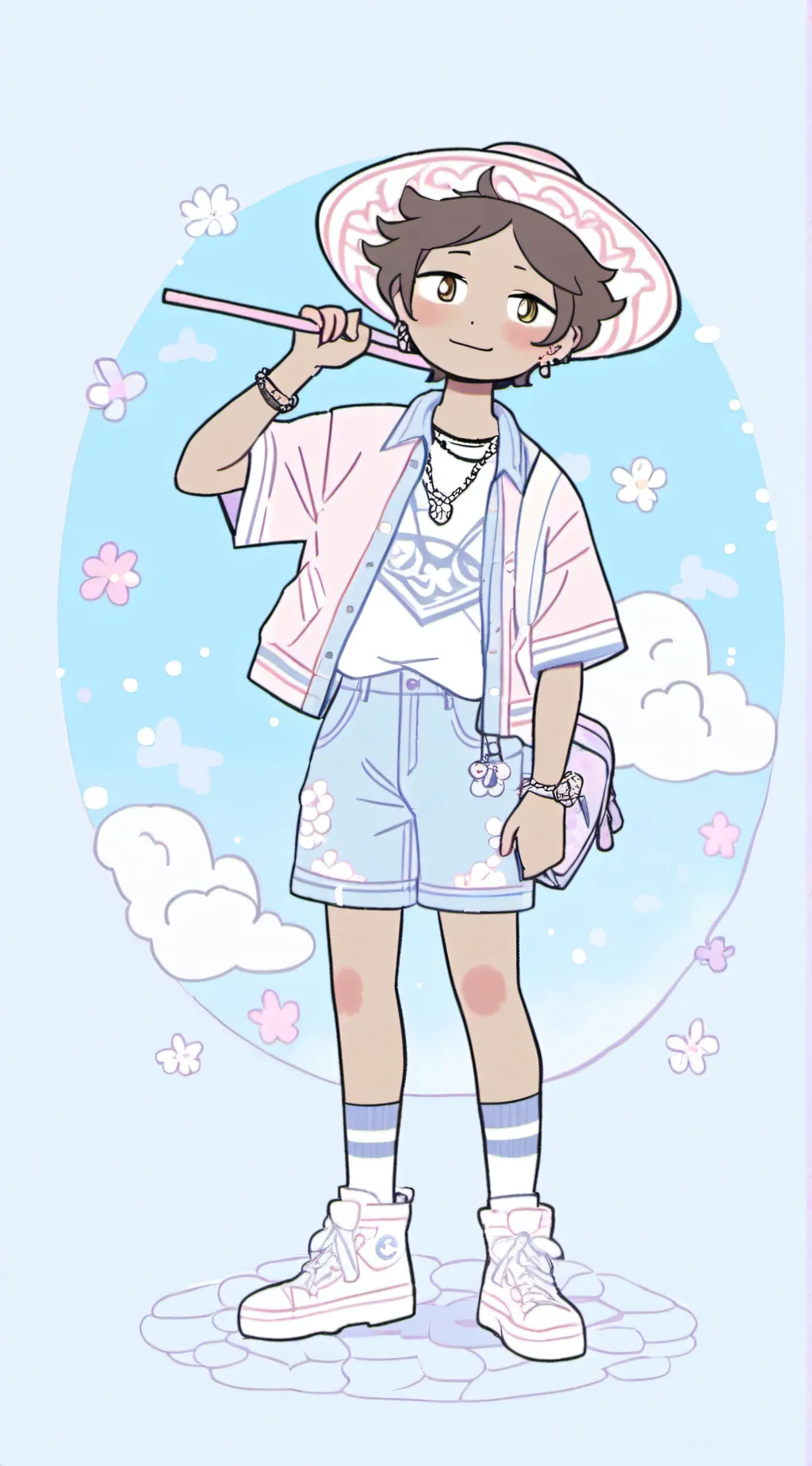 ai character: ~Even~ background