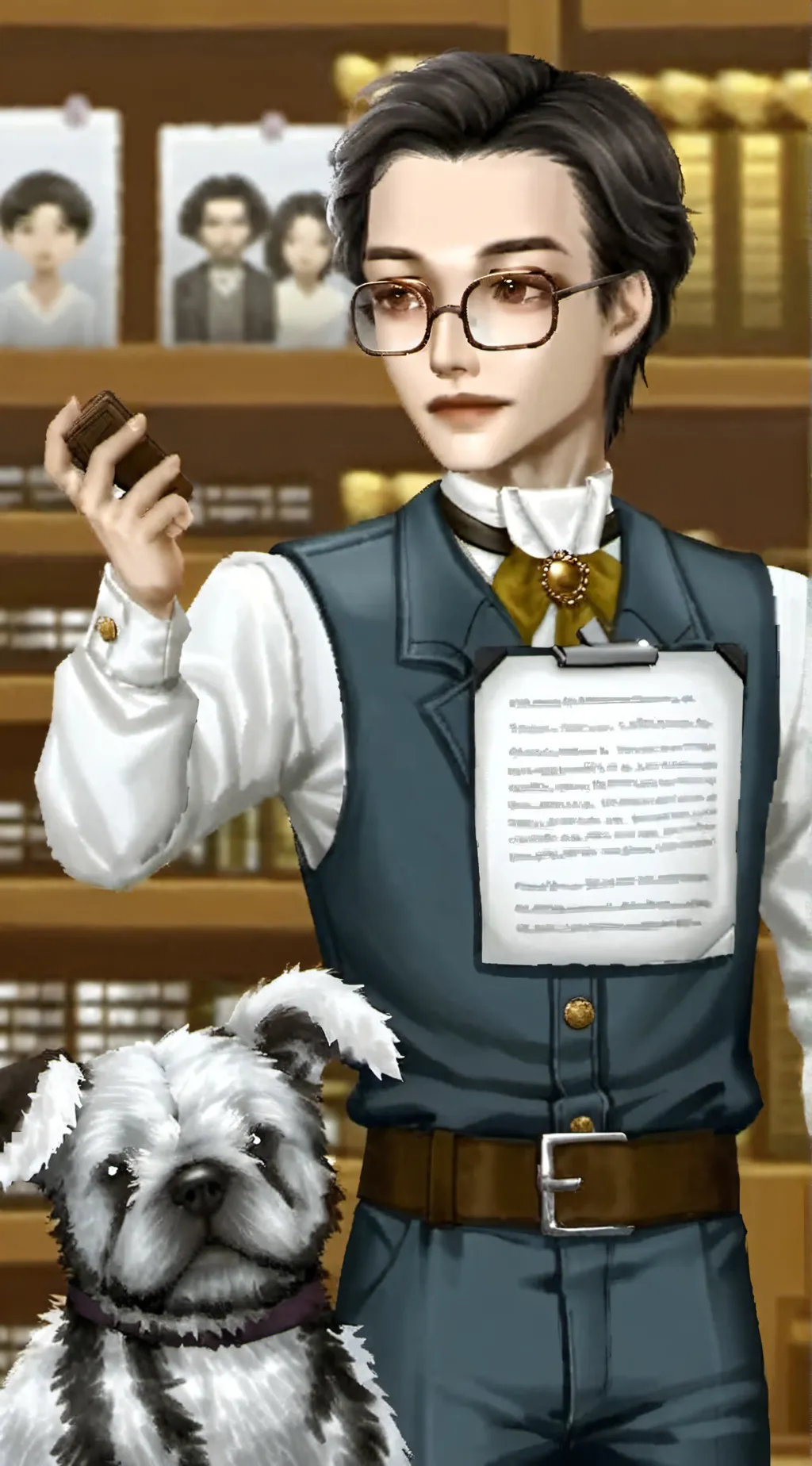 ai character: nami background