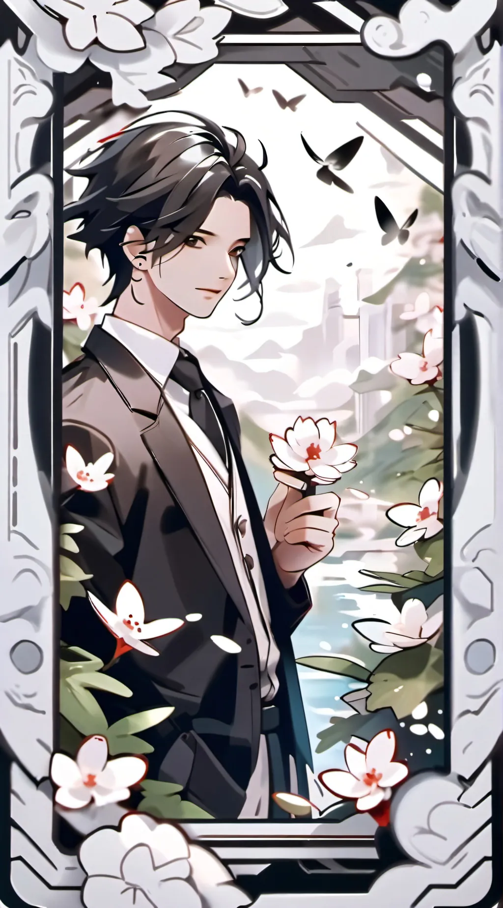 ai character: oliver background