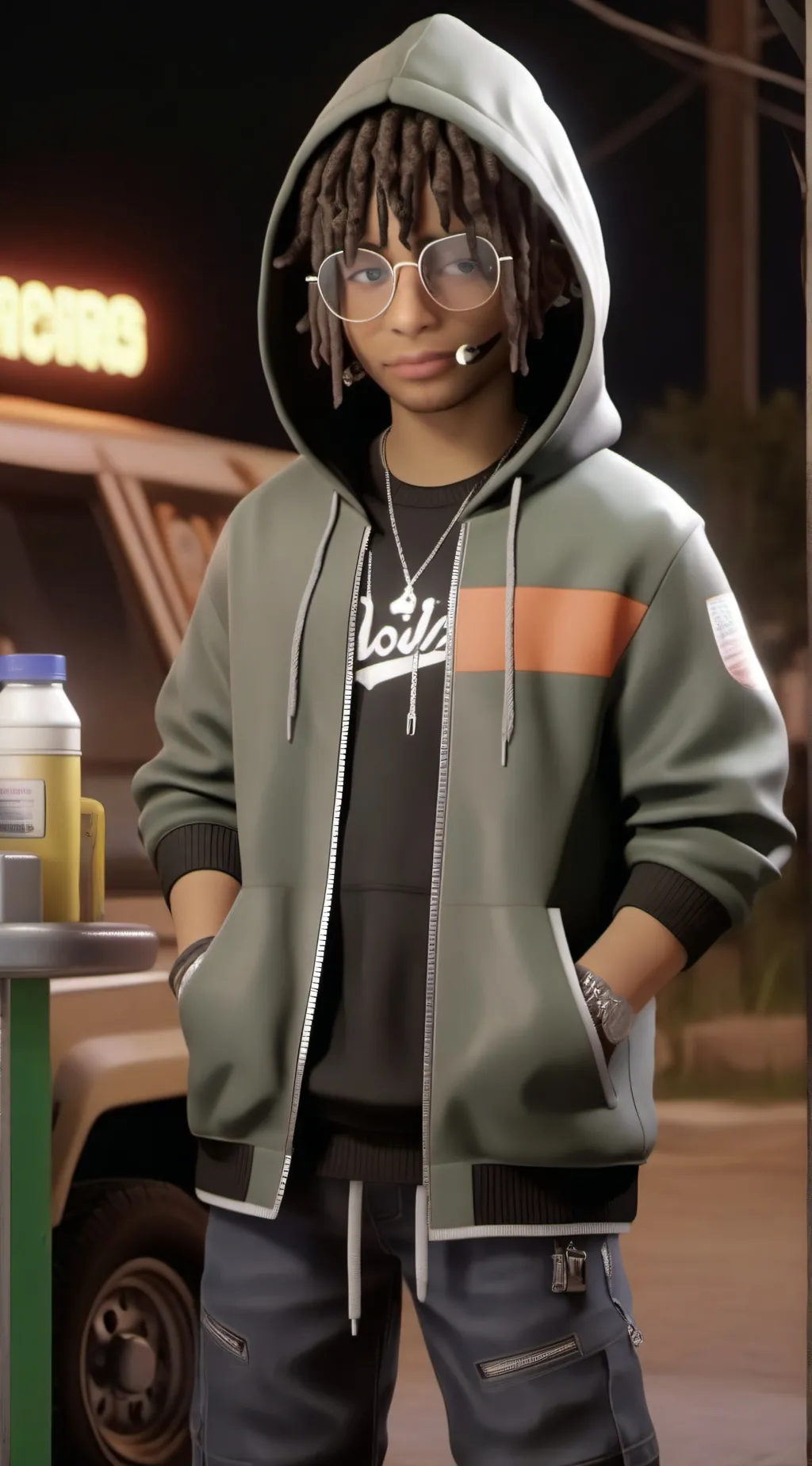 ai character: Mason background