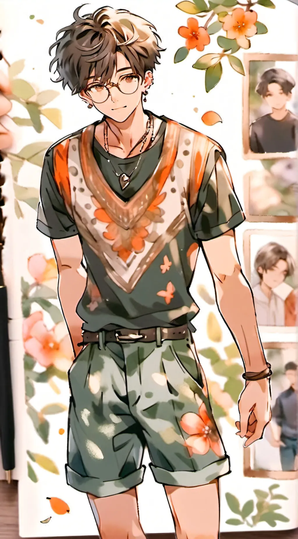 ai character: David background