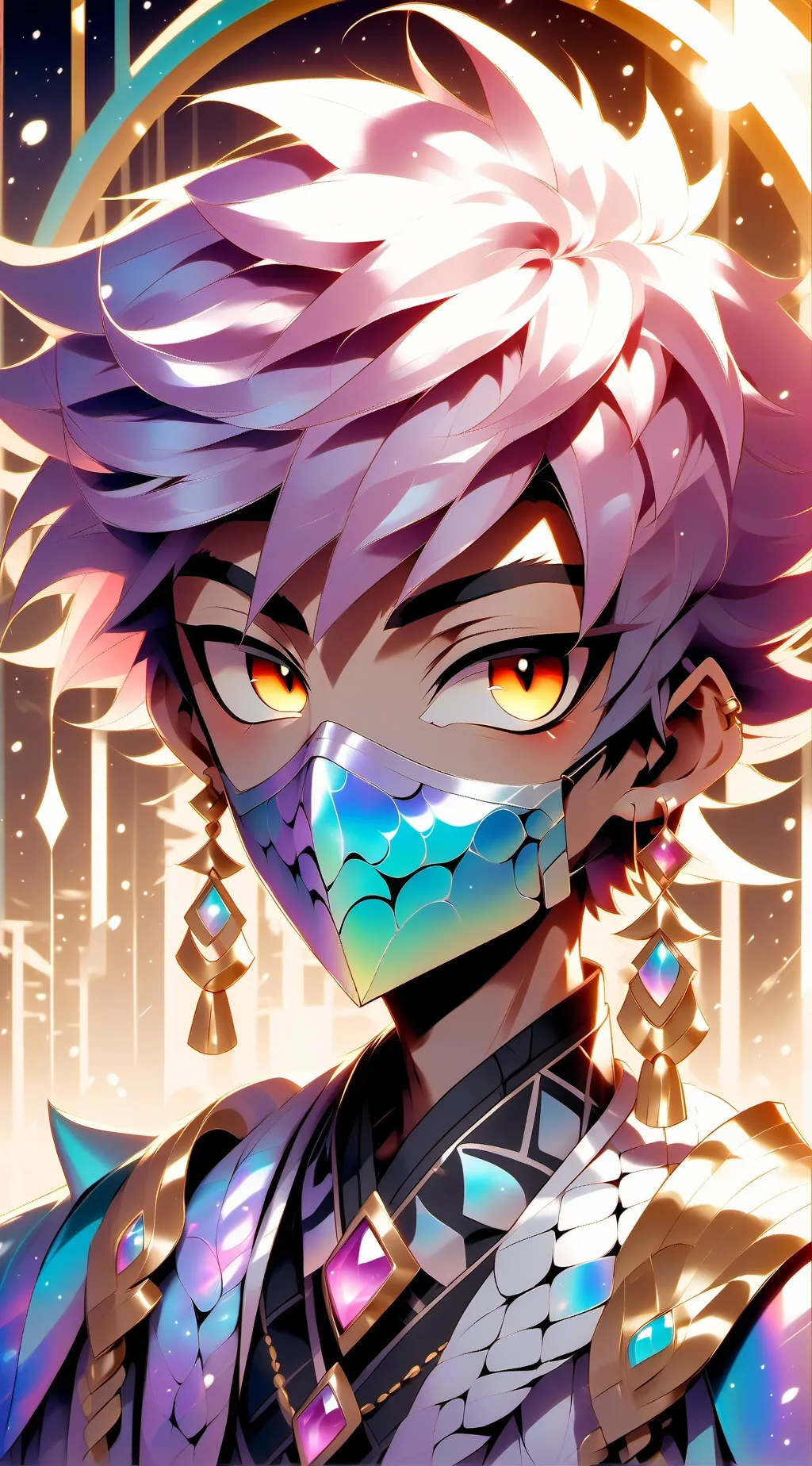 ai character: Aster background