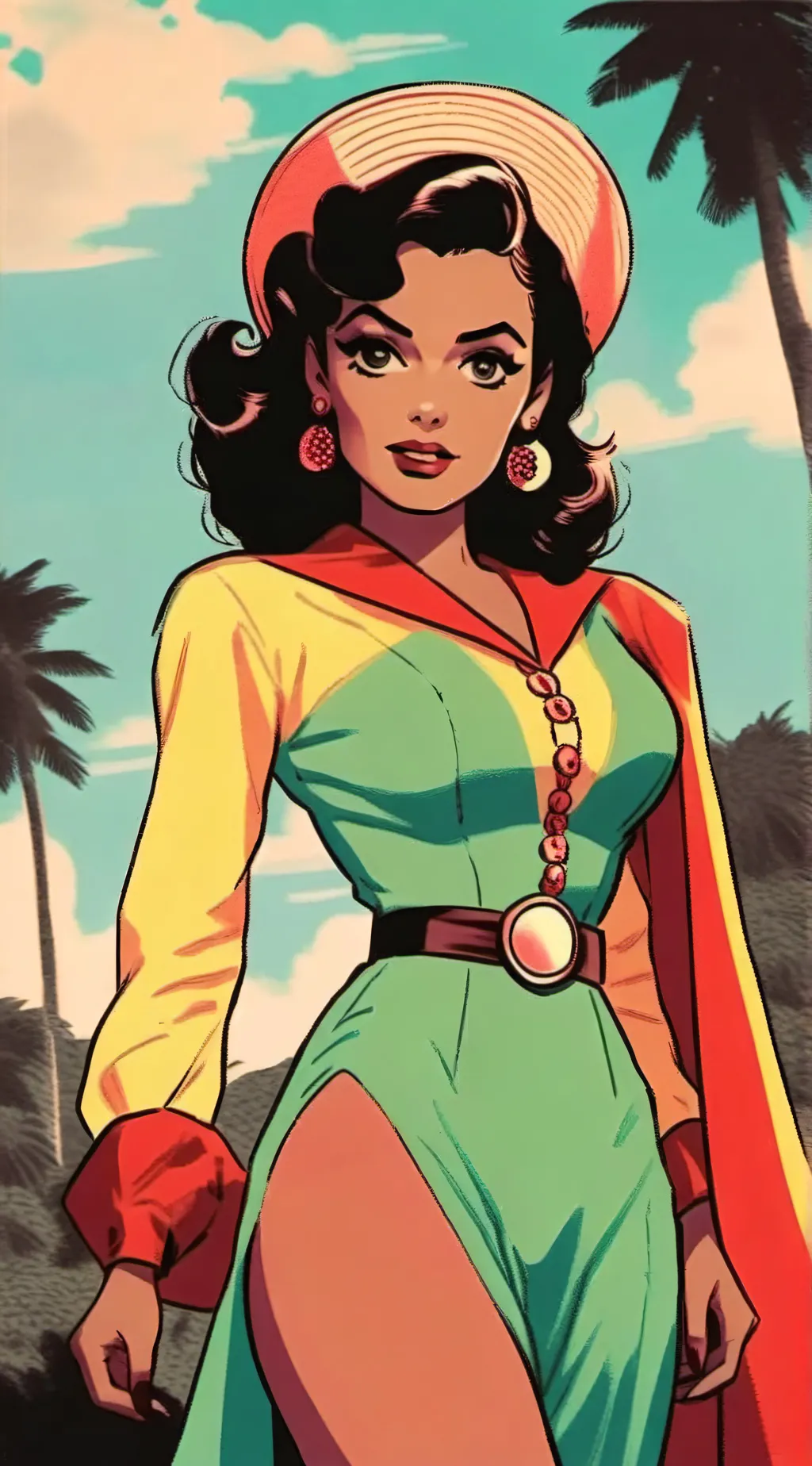 ai character: brook background