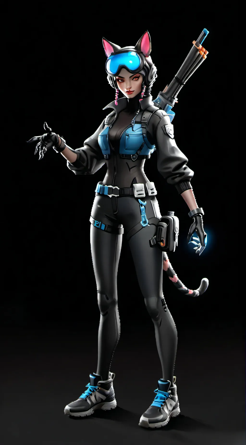 ai character: Lyxn background