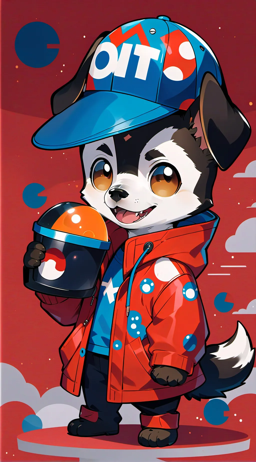 ai character: mha gang background