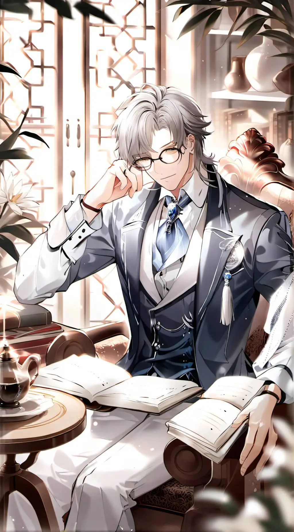 ai character: zach background