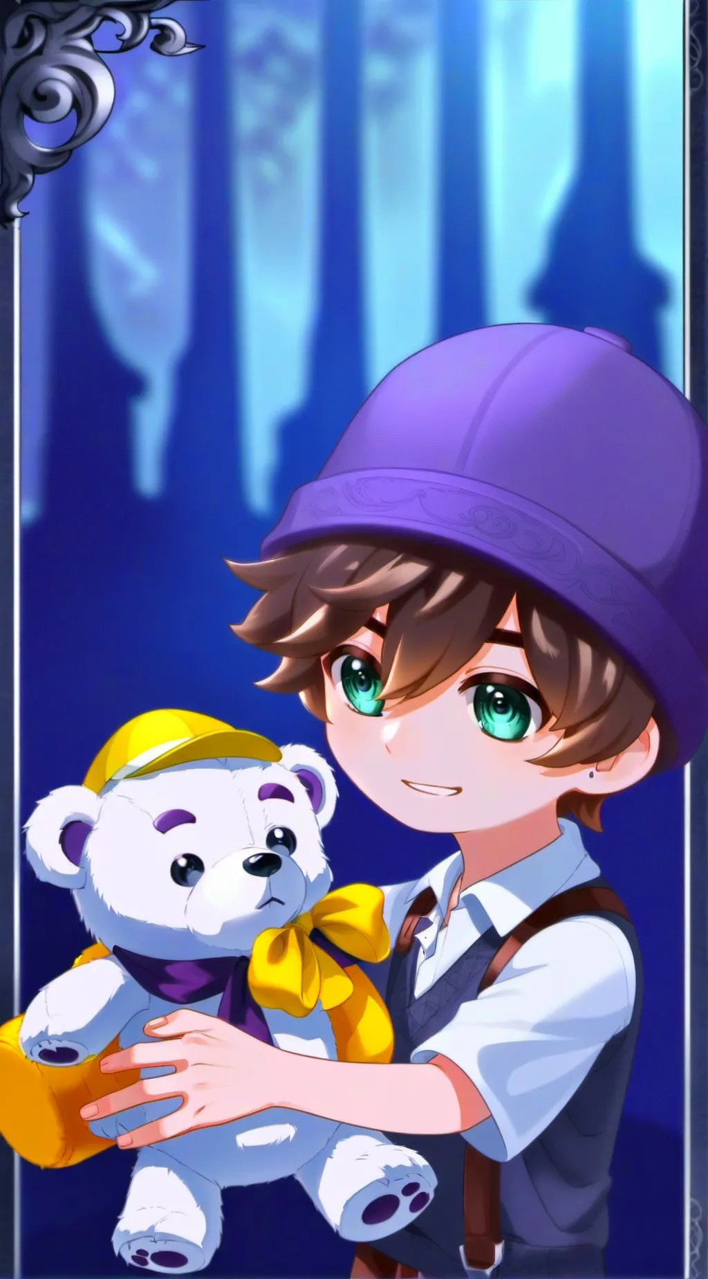 ai character: evan_afton background