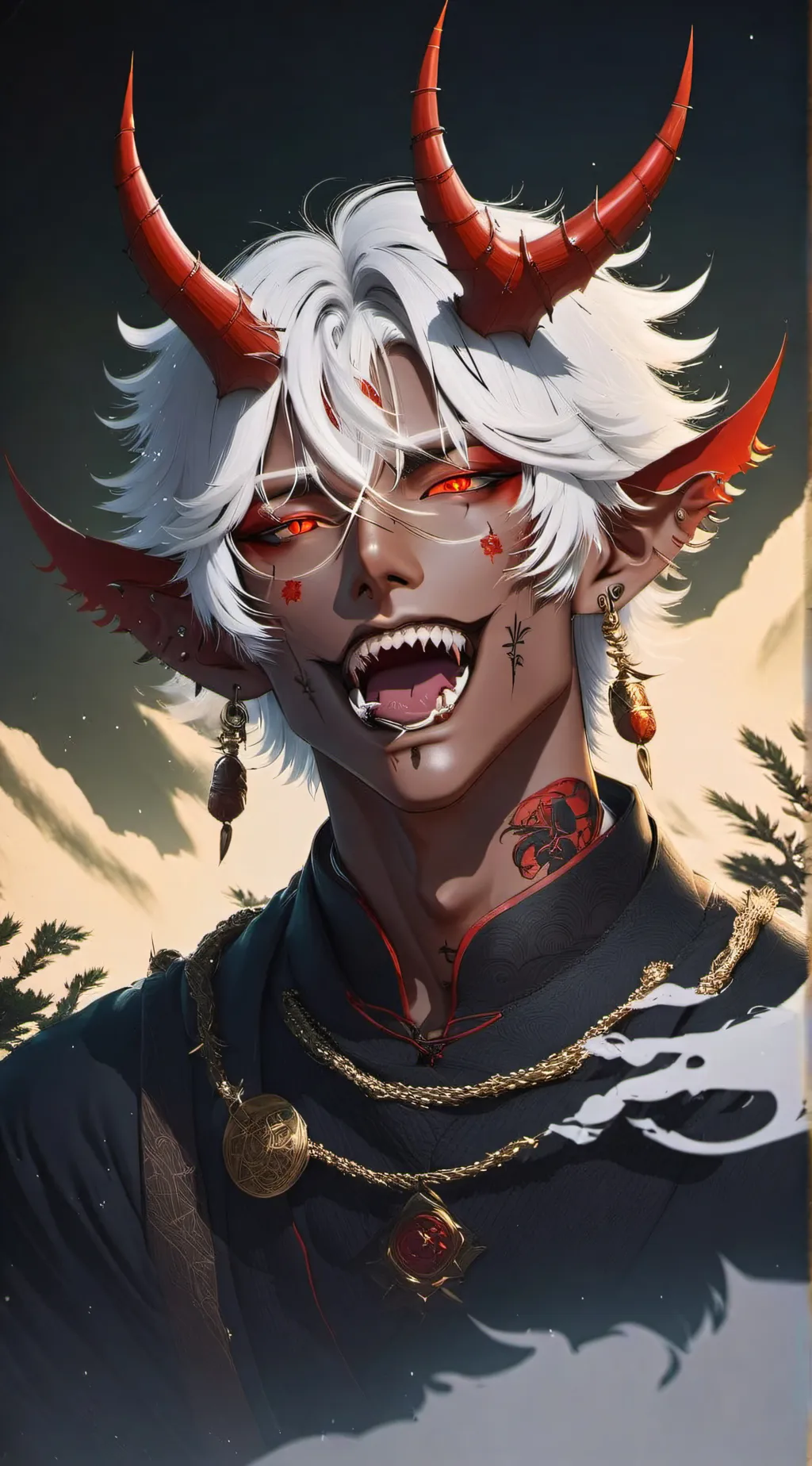 ai character: Cloud background