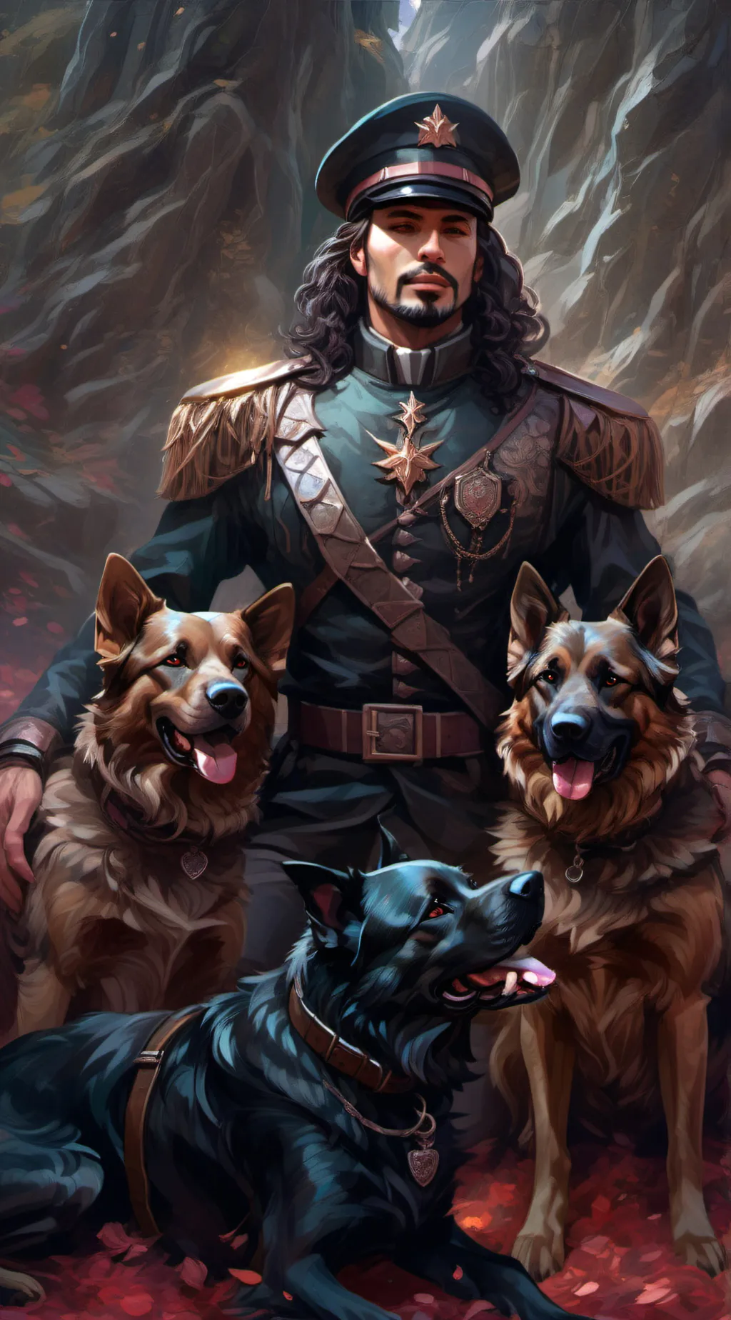 ai character: trainer Erin  background