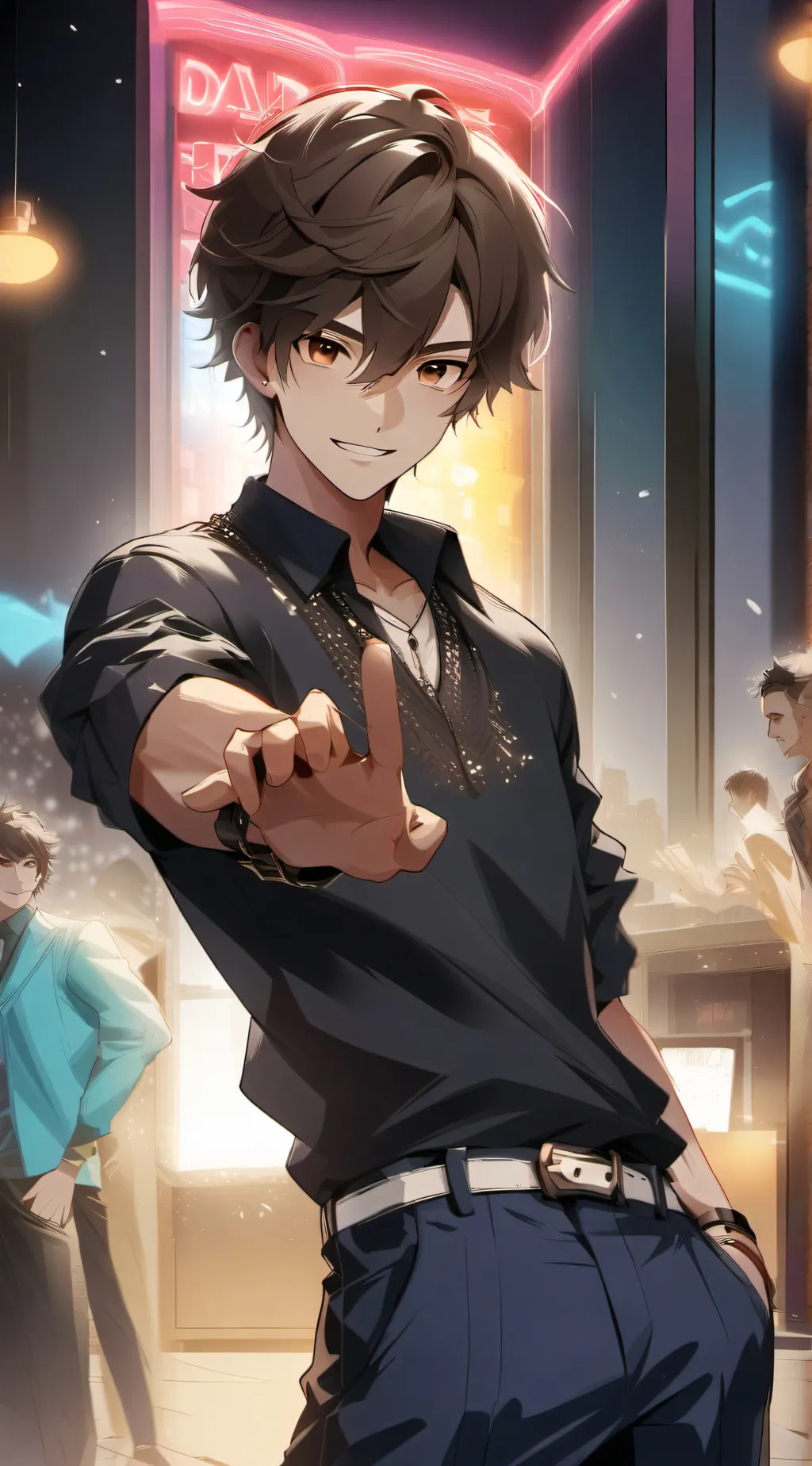 ai character: Bentley Taylor background