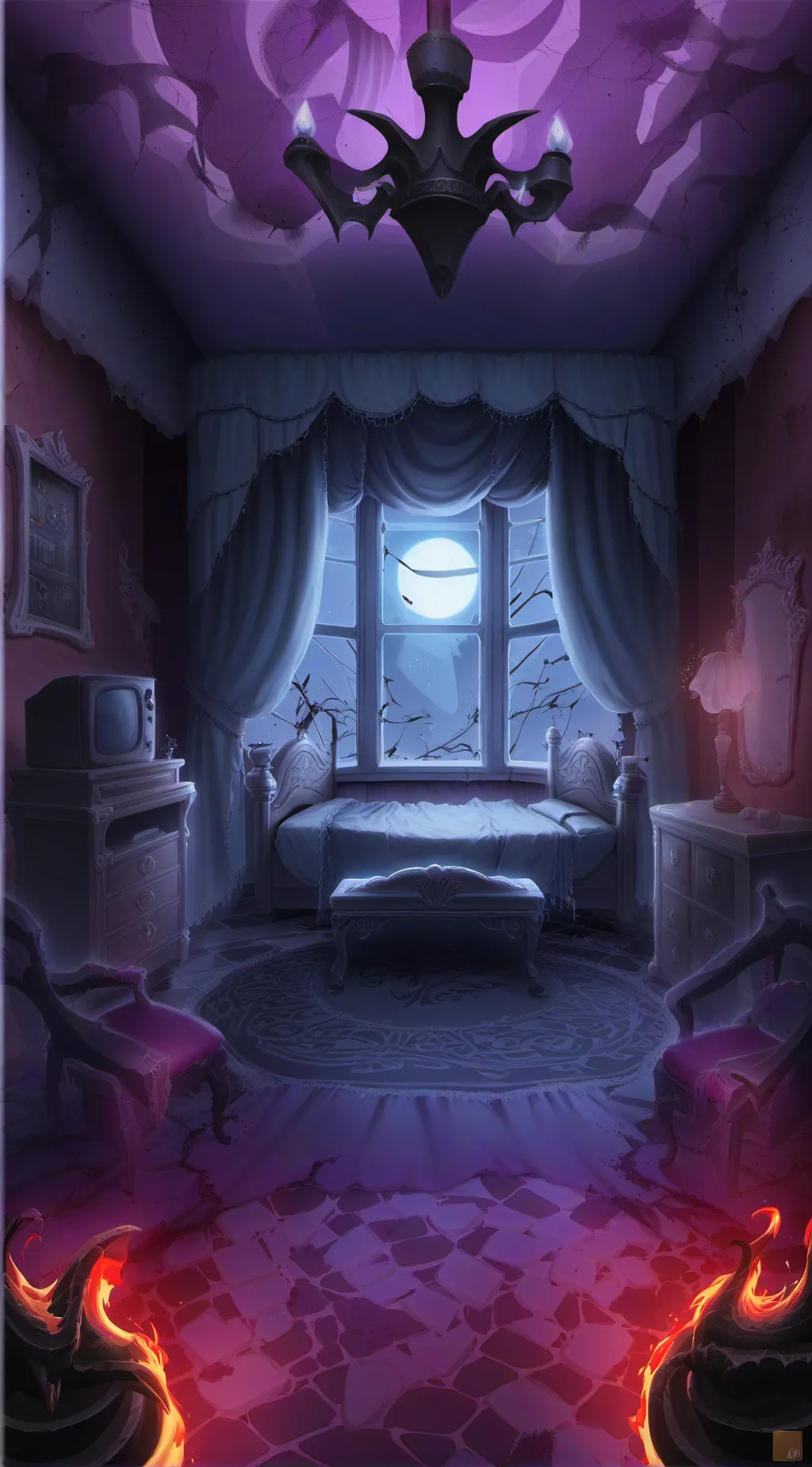 ai character: HH POV: Angel dust background