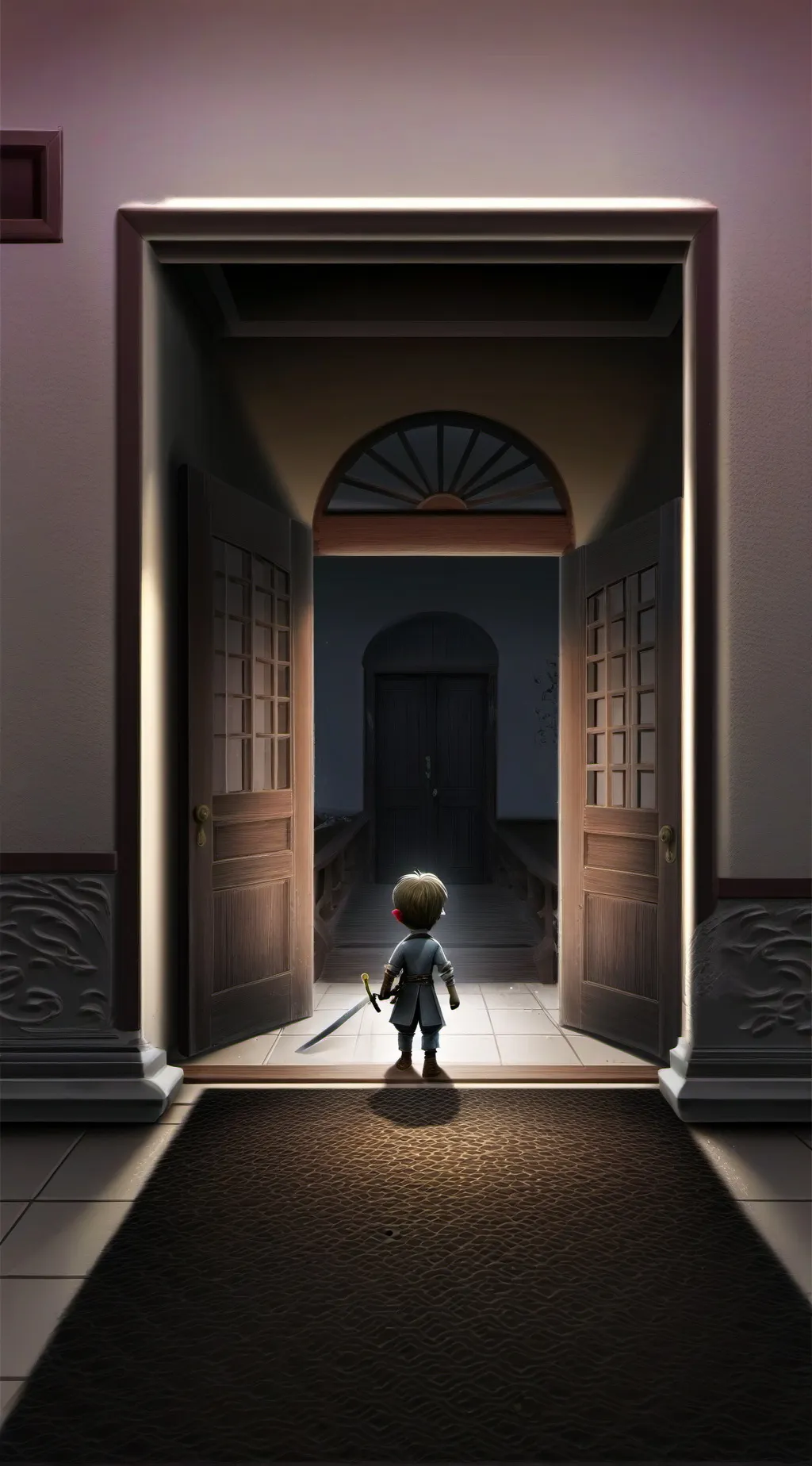 ai character: Doors background