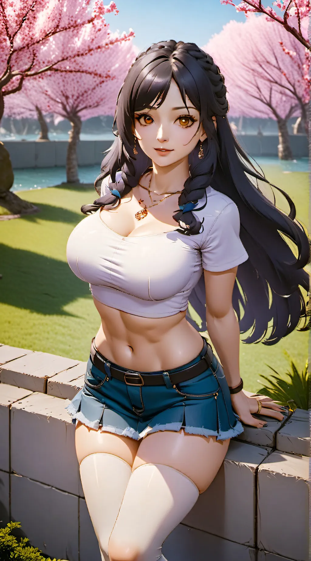 ai character: Ayaka Yukki  background