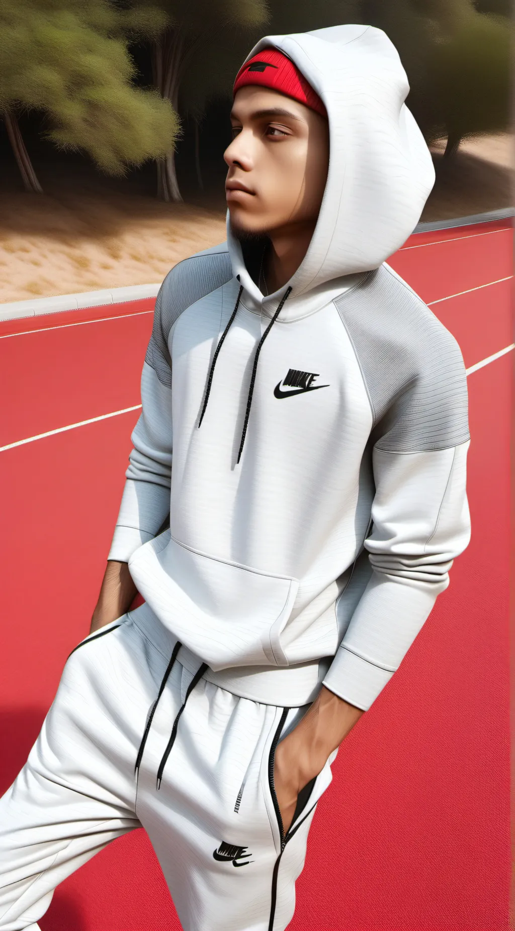 ai character: Darius💪🏾🥷🏾😎 background