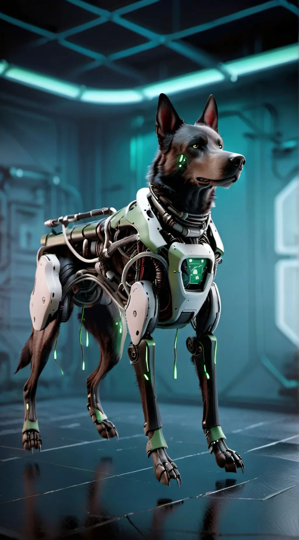 ai character: Berlin background