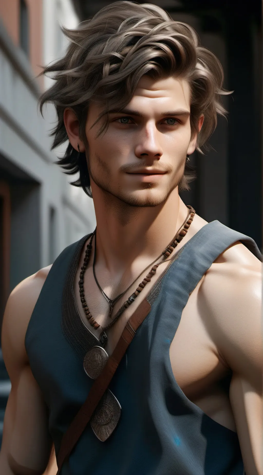 ai character: Remy  background