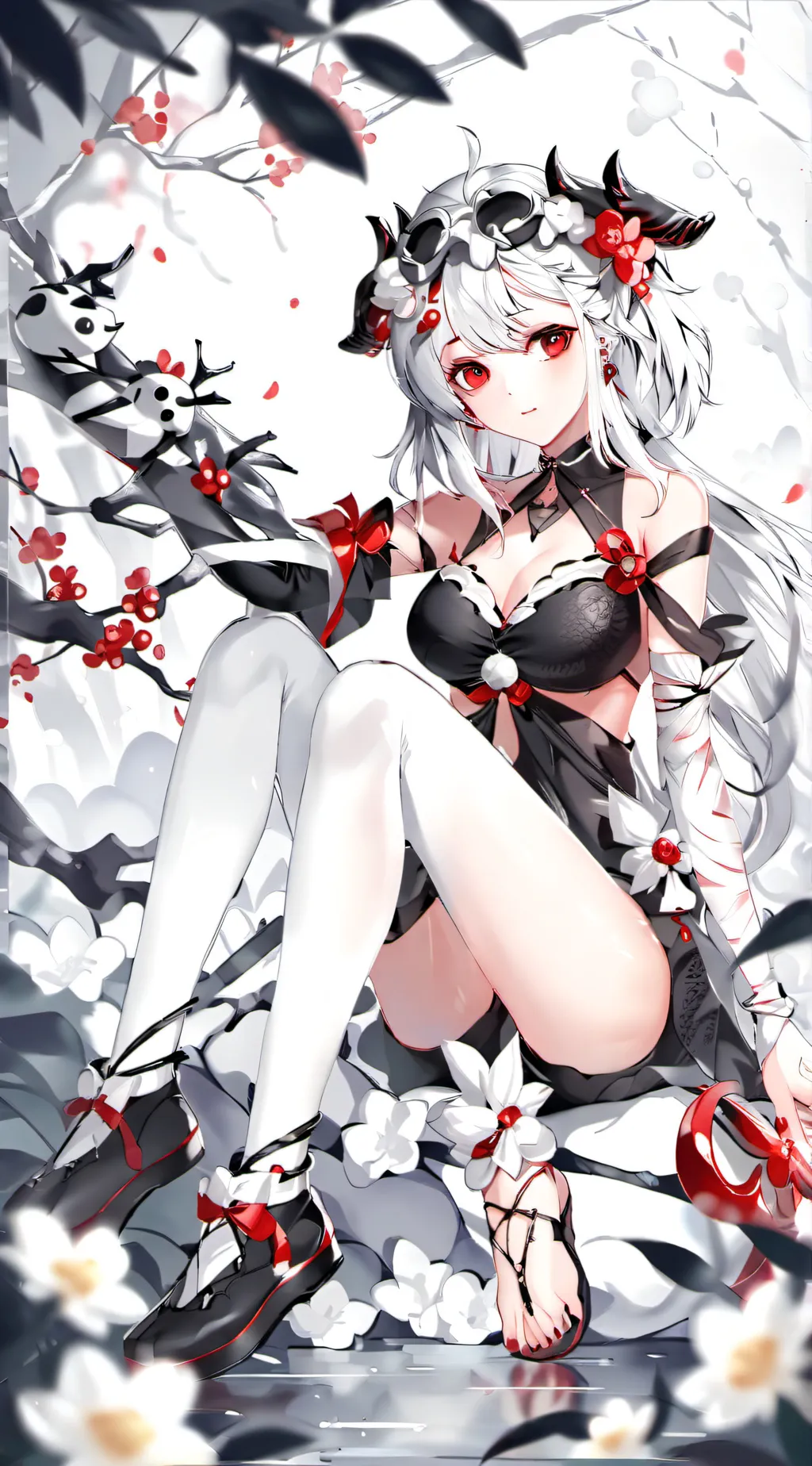 ai character: Lily background