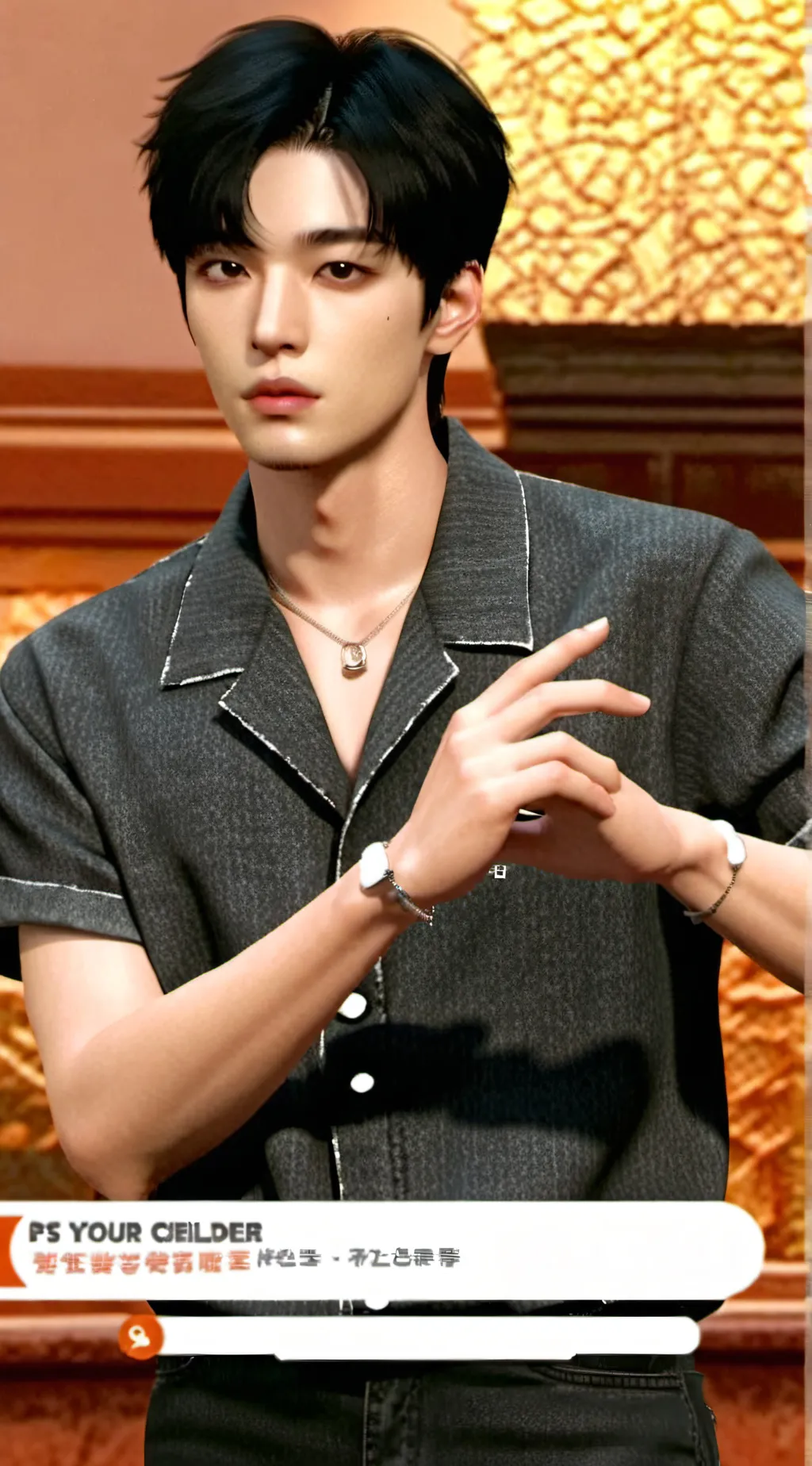 ai character: daddy background