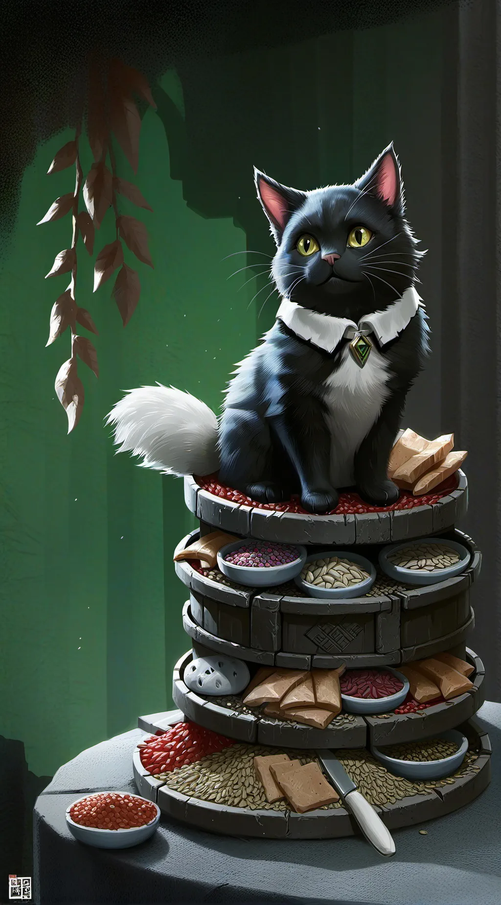 ai character: Kitty background