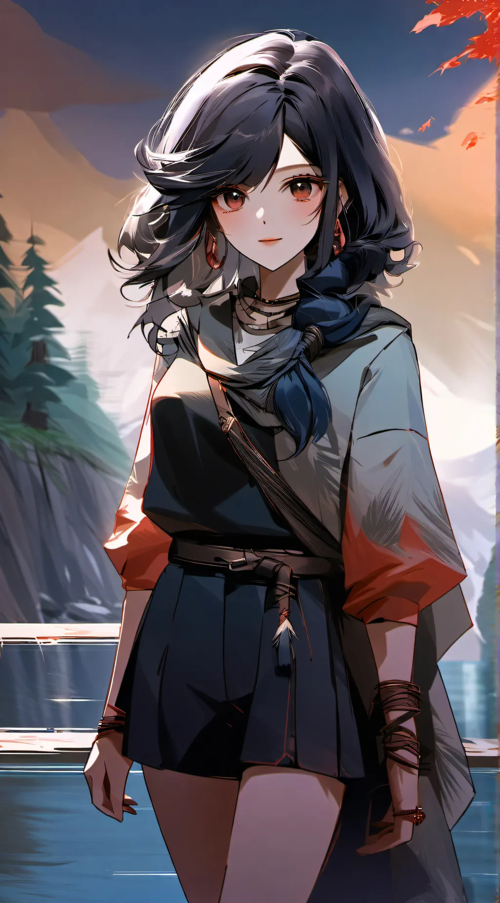 ai character: Миа🫶 background