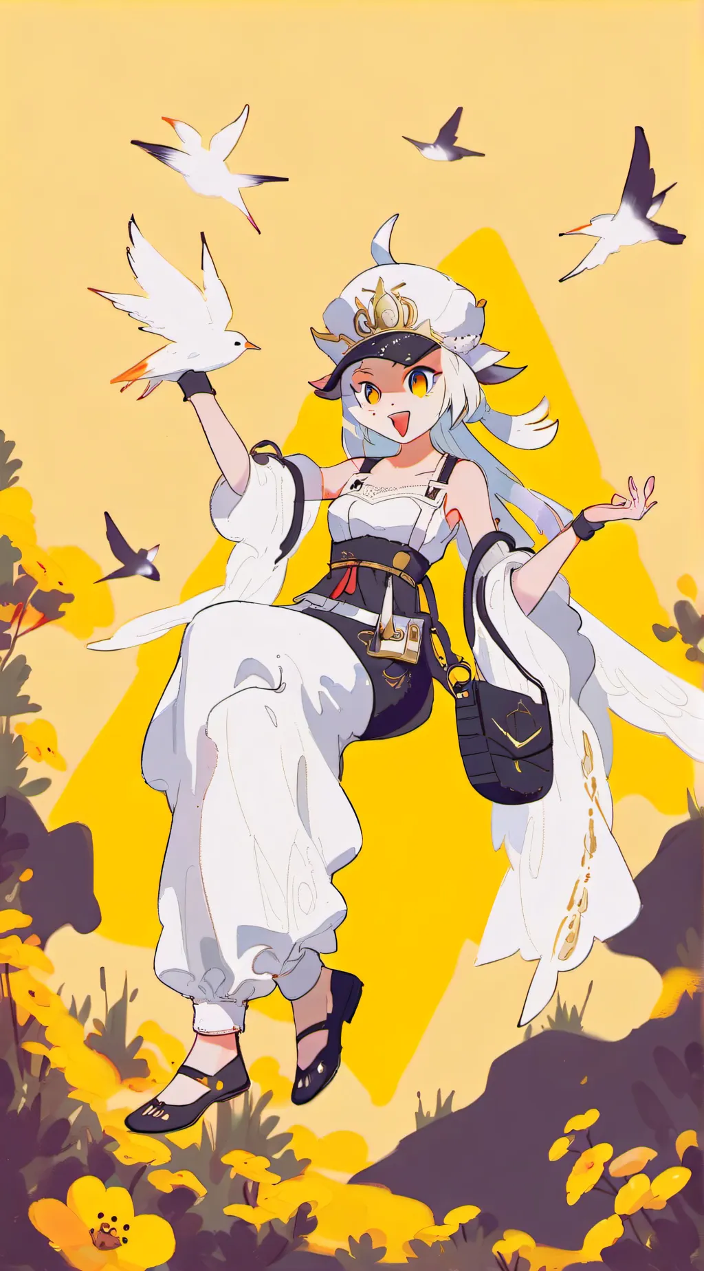 ai character: Sick Y/N  background