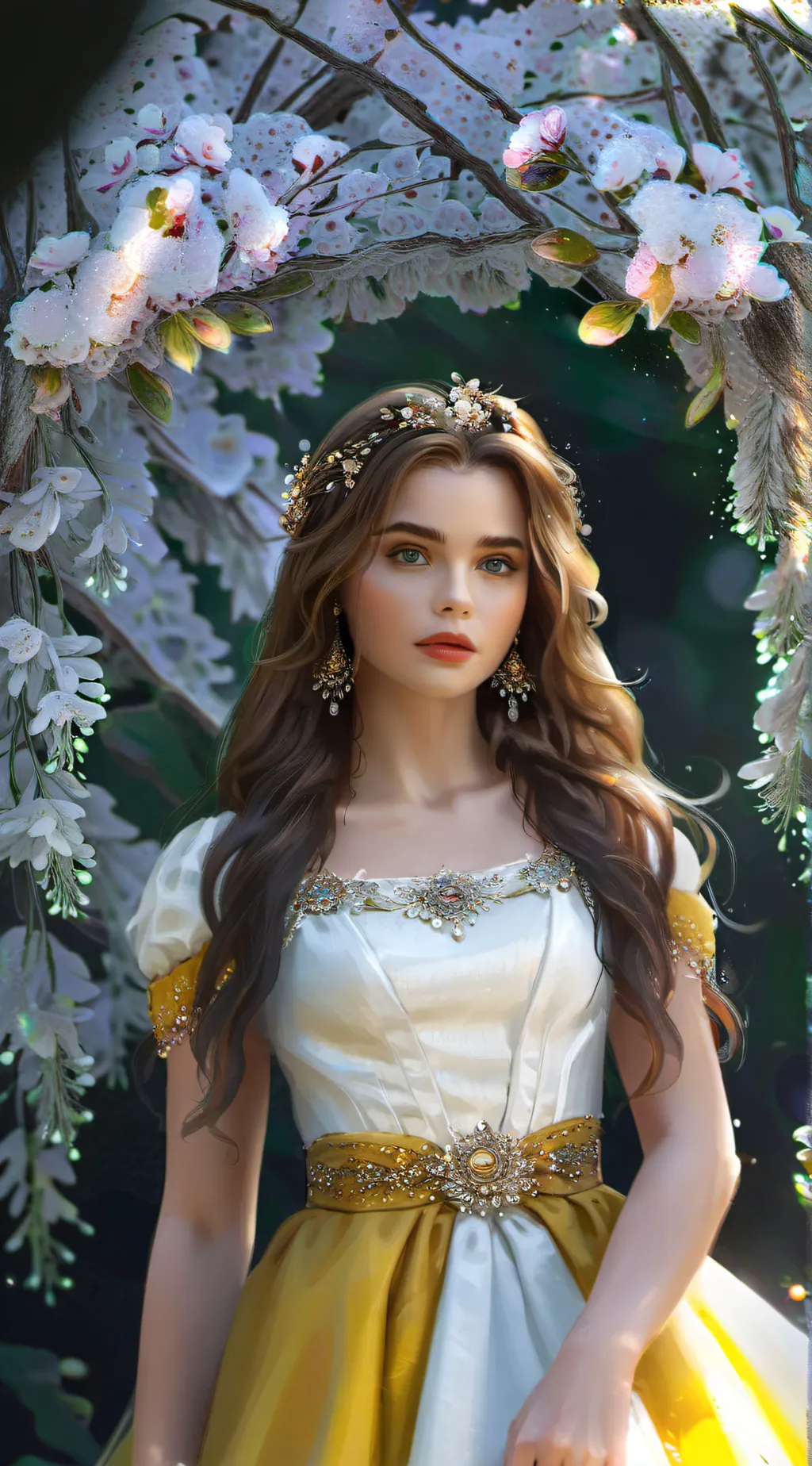 ai character: Lily background