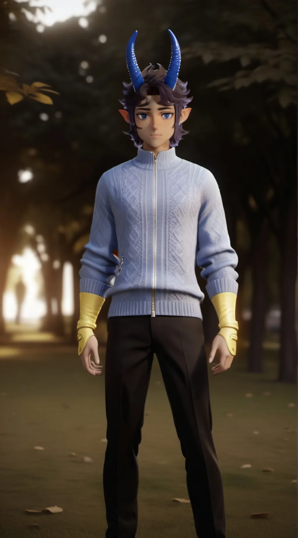 ai character: Pierce background